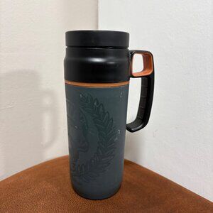 STANLEY SKULL HALLOWEEN COFFE DRINKS TUMBLER HANDLE 16FL OZ. 473 ML